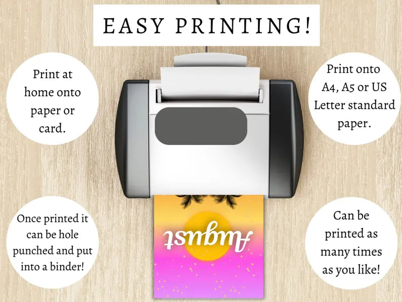 2026 Premade Bullet Journal Bundle | Undated Bullet Journal Pages | Bullet Journal Template | Printable Digital Bullet Journal Kit