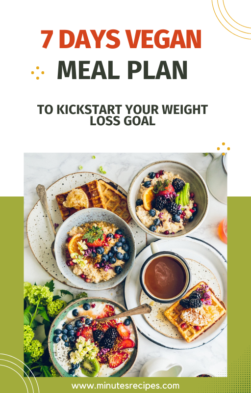 Vegan 7 Days Weight Loss Meal Plan
